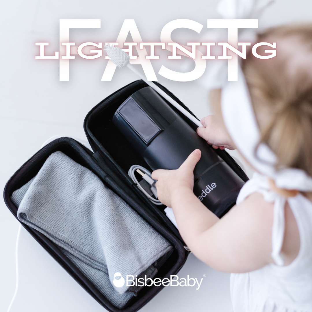 BisbeeBaby Keddle warms baby bottles faster than any other bottle warmer