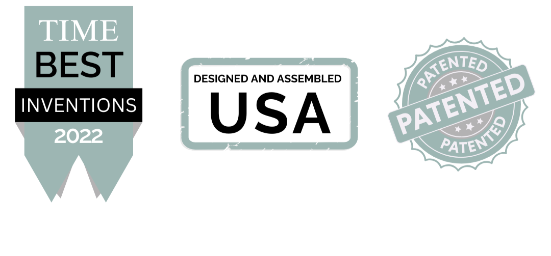 The BisbeeBaby Keddle is Time magazine best invention. The BisbeeBaby Keddle is designed and assembled in the USA. The BisbeeBaby Keddle is patent approved. 